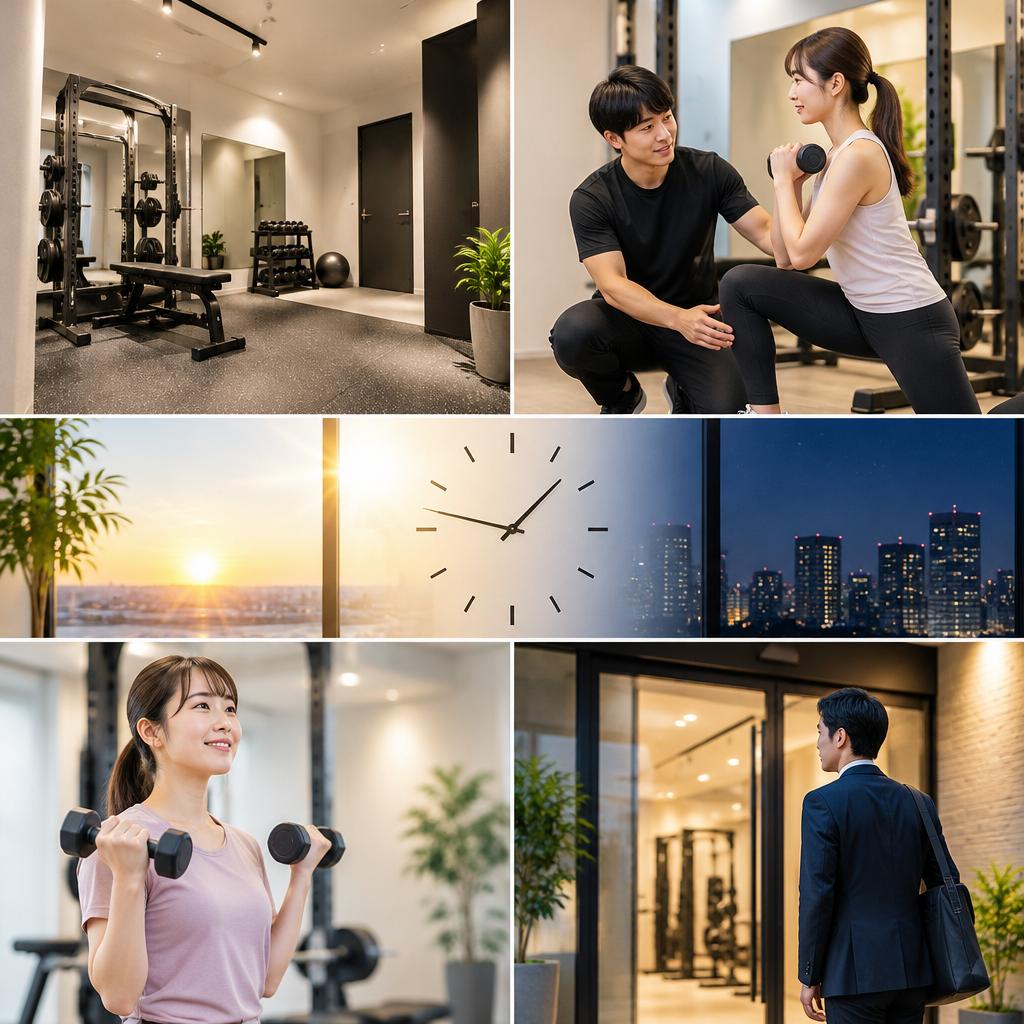 完全予約制の個室で、自分のペースに集中。