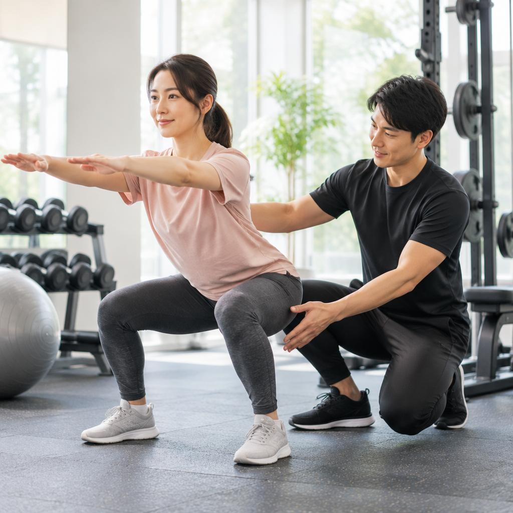 初めての筋トレでも大丈夫。初心者にこそパーソナル指導
